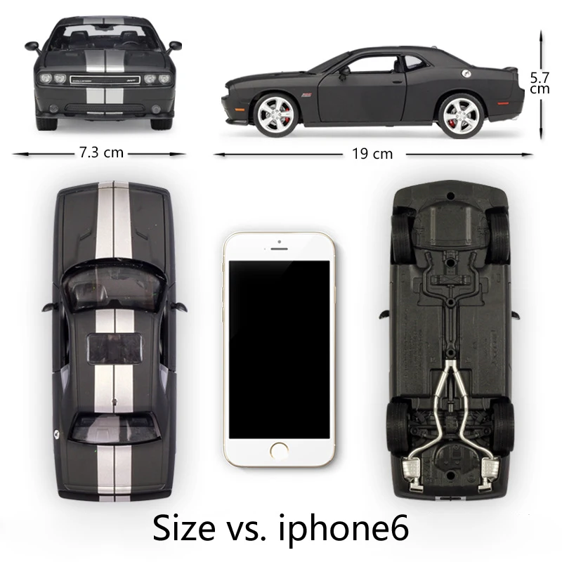WELLY литый под давлением в масштабе 1:24 2012 DODGE Challenger фотомагнитола автомобиль