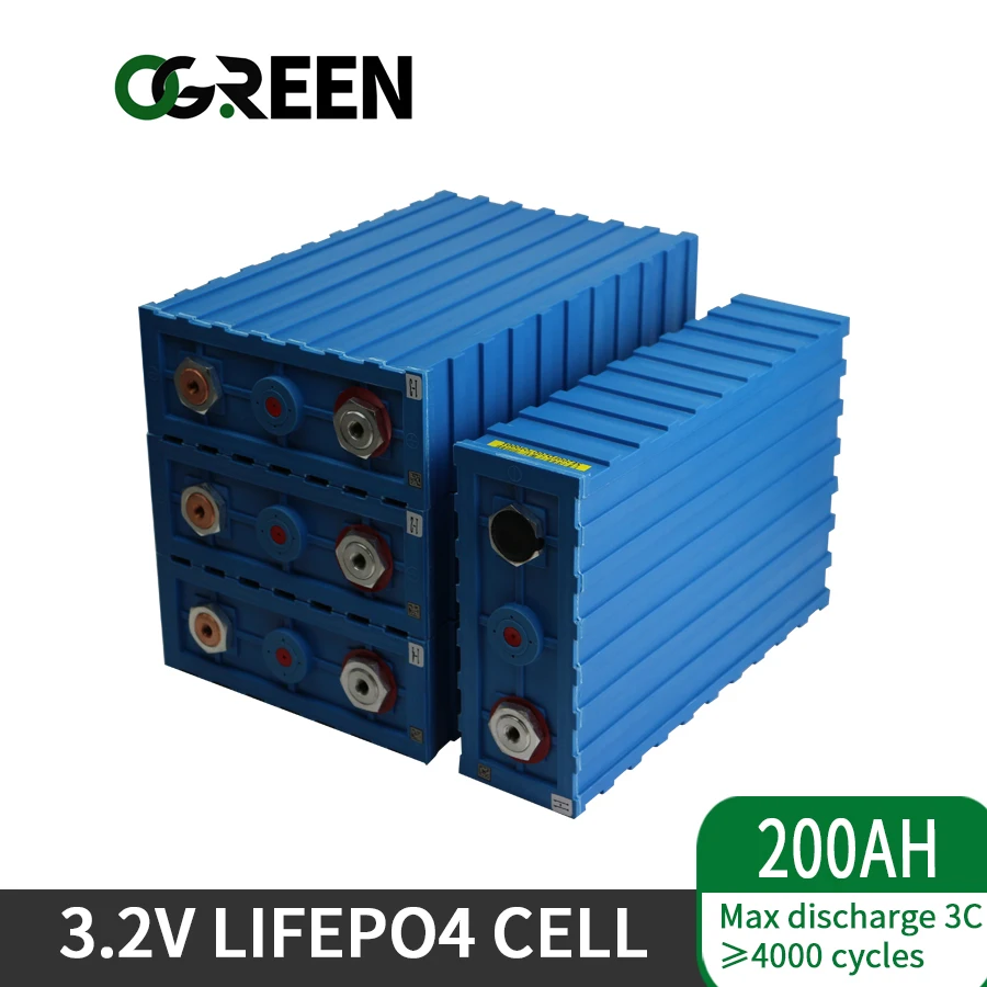 OGREEN 3 2 V абсолютно новый 16 шт CALB200AH Lifepo4 литиевая батарея не 120AH 150Ah Высокая емкость