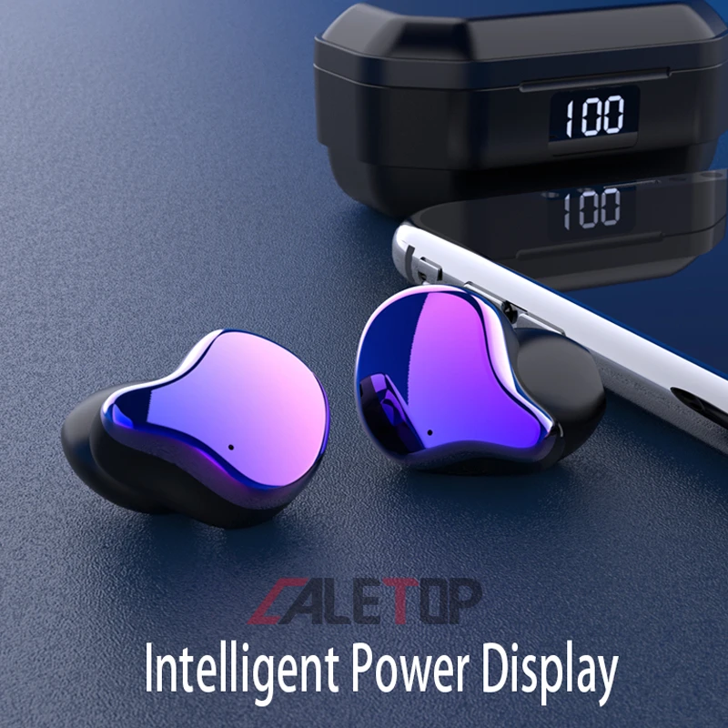 CALETOP G01 TWS Bluetooth наушники беспроводные наушники стерео Бас шумоподавление Гарнитура IPX6 Водонепроницаемый 700 мАч зарядная коробка