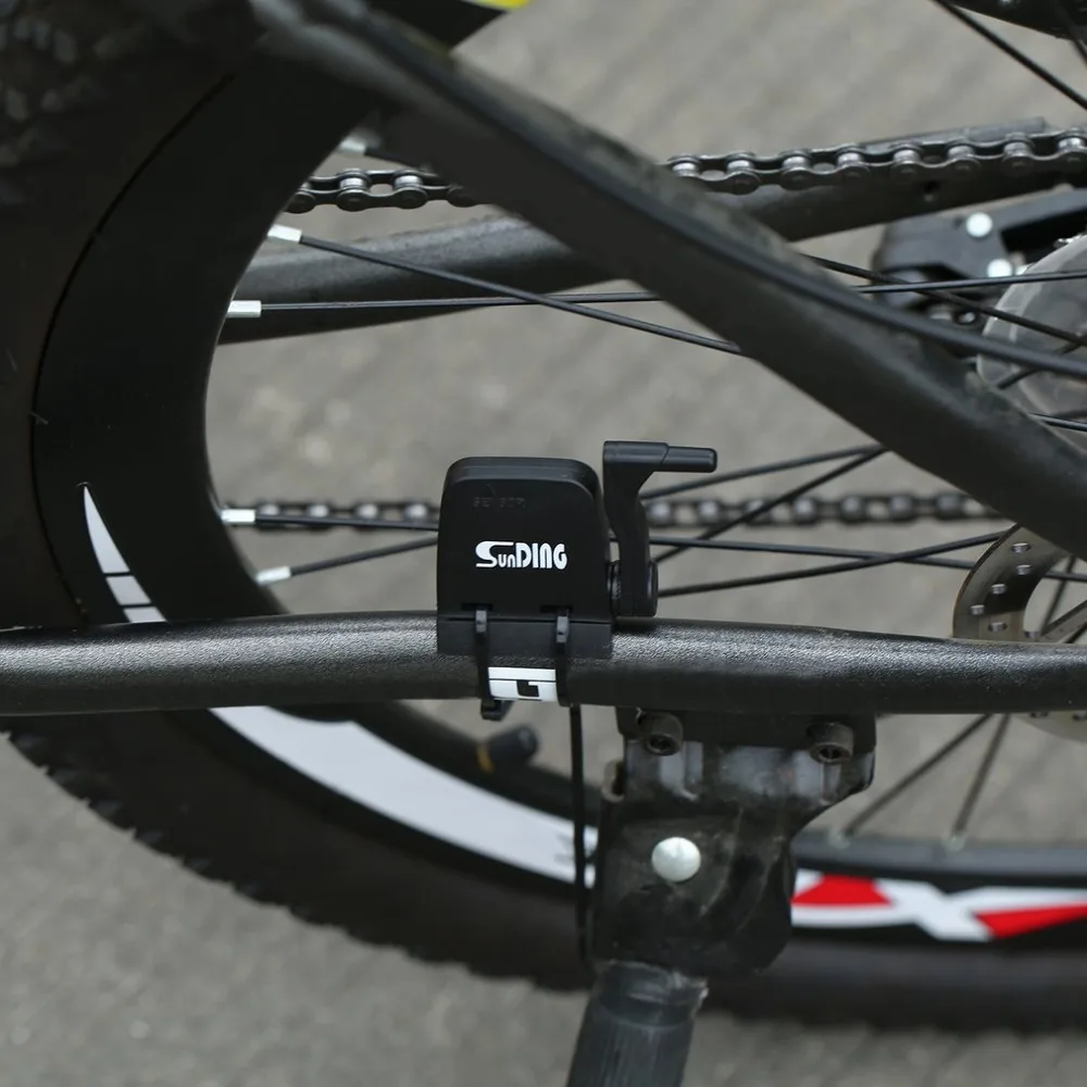 Sunding Велоспорт Беспроводной Велосипед Компьютер скорость метр Датчик частоты вращения Bluetooth 4,0 MTB Велоспорт с приложением для смартфона