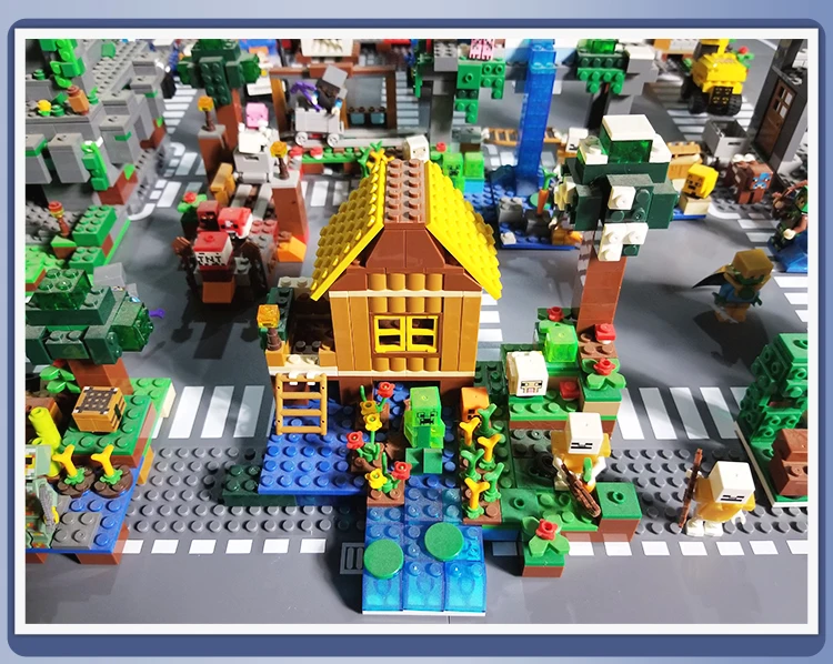 City Road Street Baseplate Straight Crossroad Curve T-Junction Building Blocks 7280 7281 Base Plate compatible LegoINGlys City