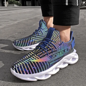 

Autumn and winter shoes men outdoor sports shoes jogging shoes high luminous high quality men's casual shoes brand shoes China