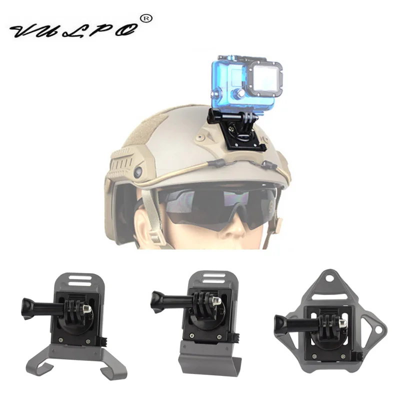 Тактический адаптер для шлема VULPO FAST/MICH/NVG/M88 фиксированное Крепление камеры Gopro HD