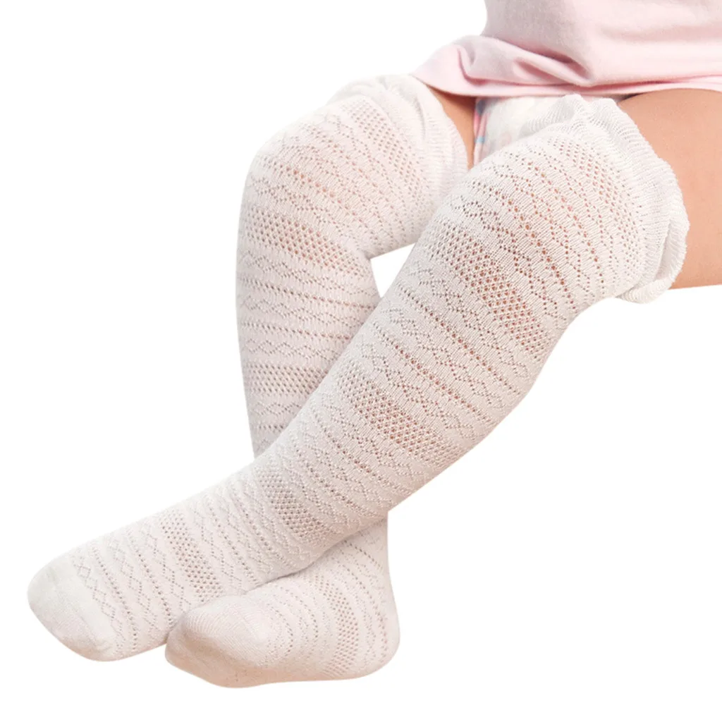 Г. Модные милые носки для малышей однотонные кружевные гольфы для новорожденных мальчиков и девочек, Нескользящие однотонные носки принцессы зимние носки