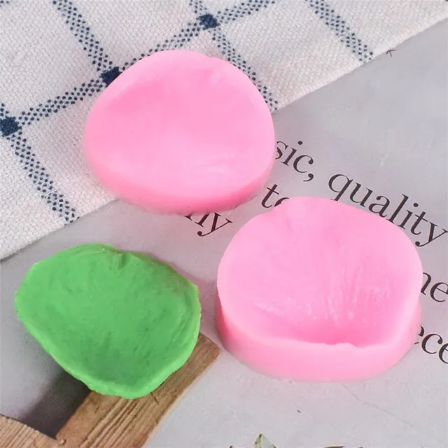 2Db/Set Nagy Rózsaszirom Szilikon Cukros Penész Esküvői Torta Díszítő Szerszámok Virág Fondant Csokoládé Desszert