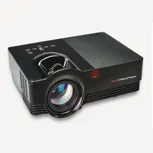 VS67 светодиодный мини-проектор Красный Синий 3D Full HD проектор стиль 1800 люмен Домашний кинотеатр проекторы Sup 1920x1080p