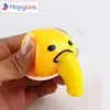 1pcs Halloween Wacky toy Nausea yolk brother vomiting egg Huang jun lazy egg custard vomiting ball reduce pressure Funny toys 1