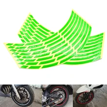 Универсальный мотоцикл заплатка для автомобильной покрышки стикер светоотражающая лента для Kawasaki Ninja ZX6R ZX6RR ZX636 ZX7R ZX9R ZX10R ZX14R Z750R