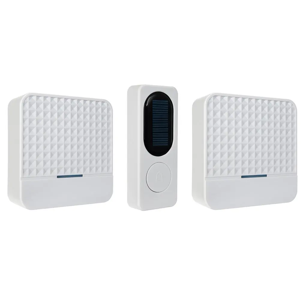 

For F9 Solar Wireless Doorbell Intelligent Light Sensor One For One Door Bell One For Two Wireless Doorbell