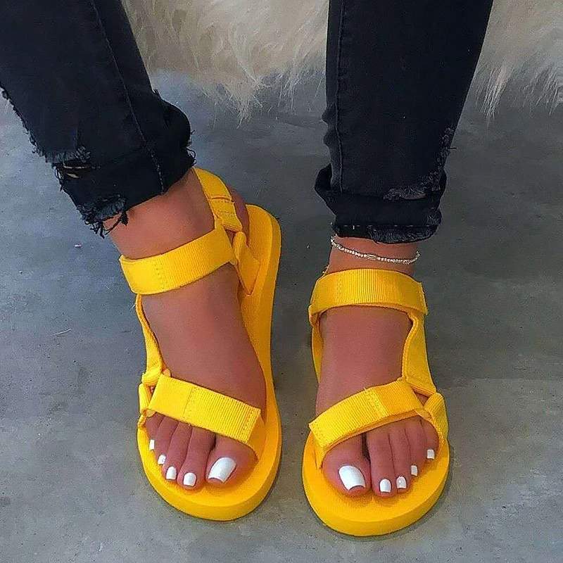 foam platform sandals