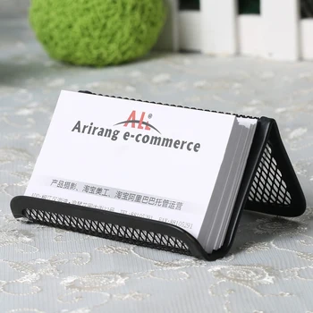 

Desktop office supplies barbed wire business card rack stationery anti-rust business card holder business card box