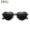 Elbru Retro Heart Shaped Sunglasses Fashion Polarized Sun Glasses Ultralight Clear Colorful Eyewear For Women UV400 Sunshades 1