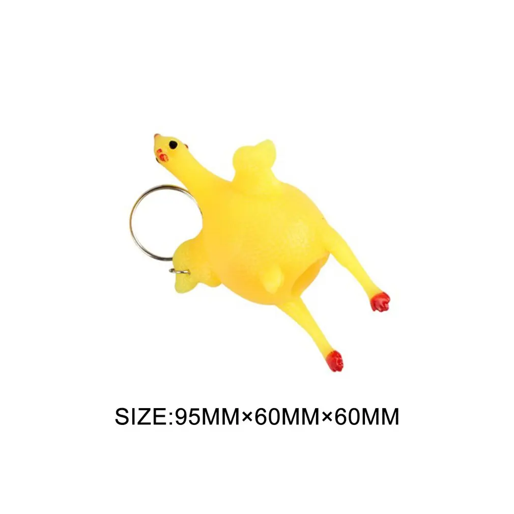 1 шт. шар для снятия стресса Novetly Squeeze Chick Hand Wrist Упражнение антистрессовая игрушка Забавные игрушки-гаджеты для детей милые мягкие животные