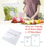 50 pcs/lot Reclosable Plastic Wrap Zipper Fresh Bags Fridge Freezing Food Storage Bags Preservation Travel Snack Organizer ► Photo 2/6