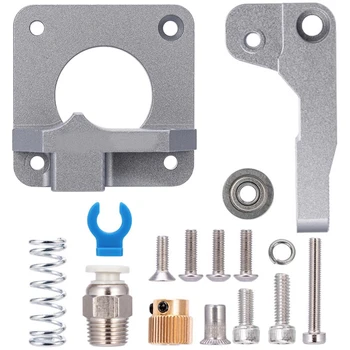 

New Metal Mk8 Gray Color Extruder Aluminum Alloy Block Bowden Extruder 1.75Mm Filament for Ender Cr Series Printers
