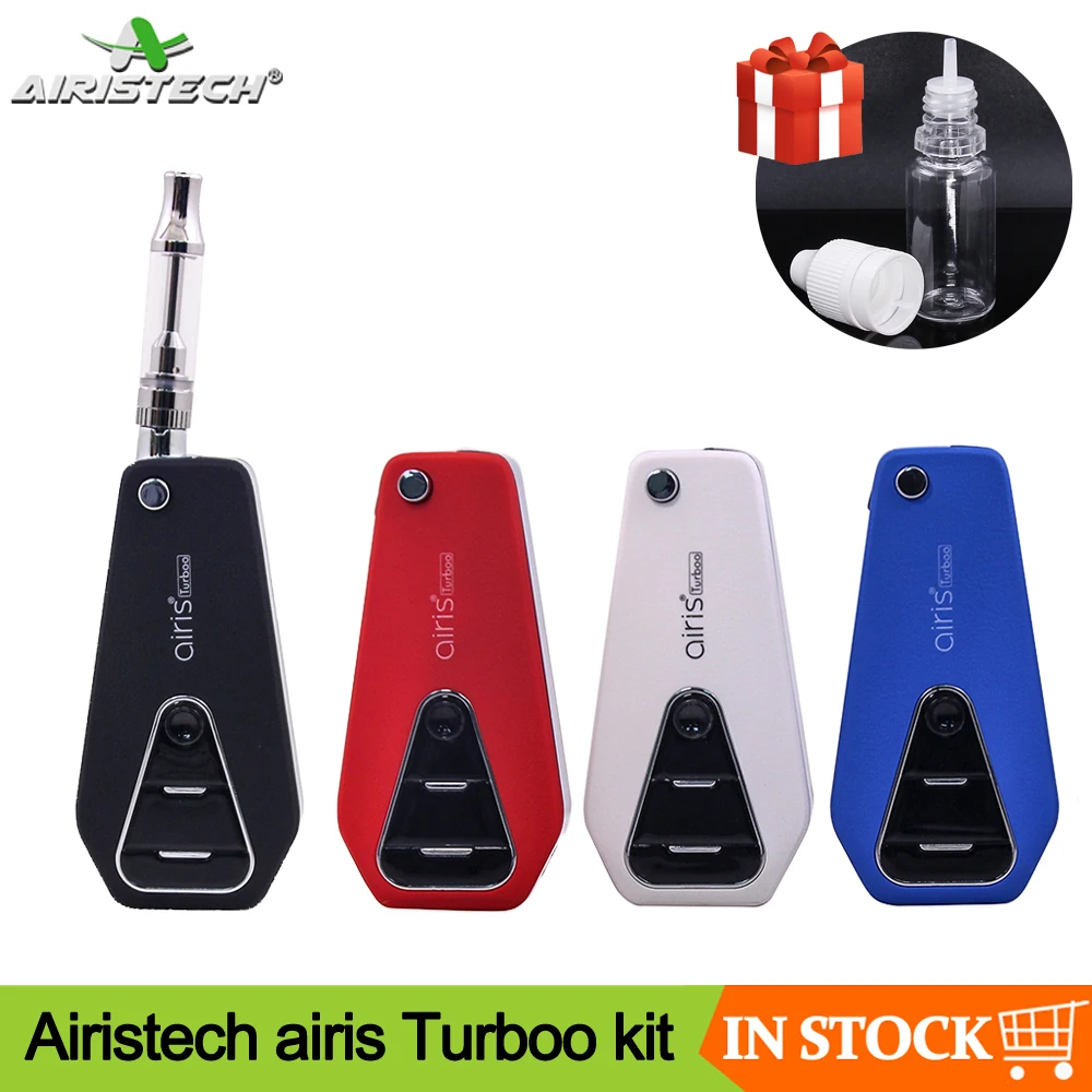 Vaporizador Airistech airis Turboo Original con batería de 450mAh, Cartucho de aceite CBD de 1ml, vaporizador de bobina de cerámica para 510 hilos