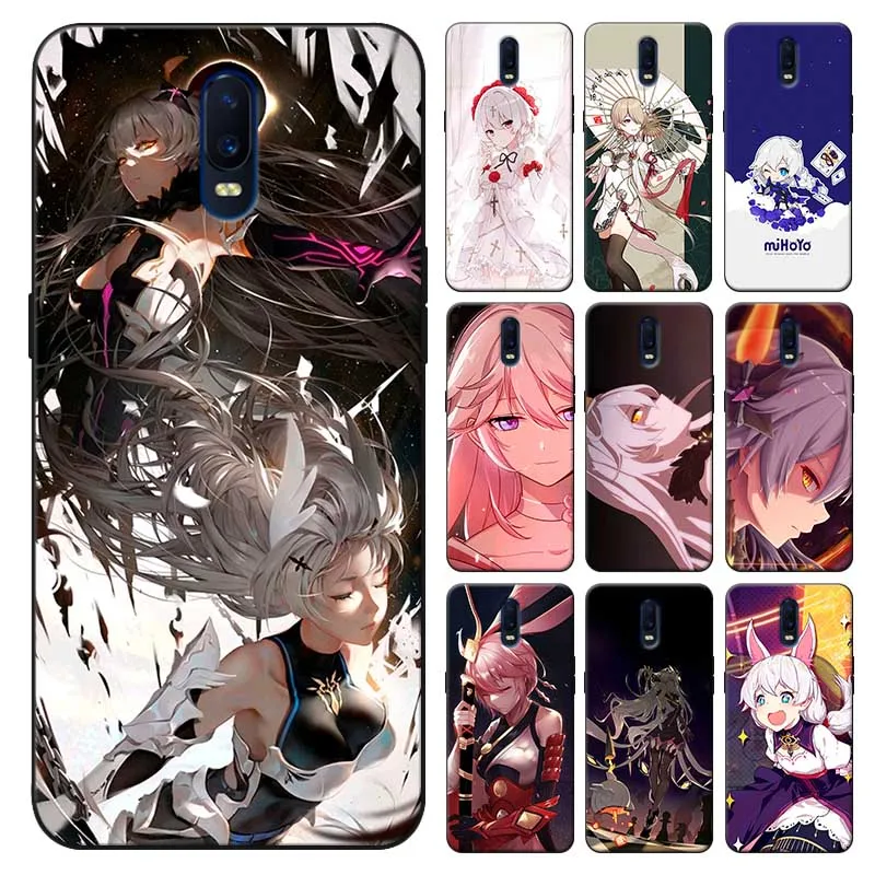 

For oneplus one plus 7 pro 7 6 6t 5t Soft silicone Cover Phone Case honkai impact 3rd