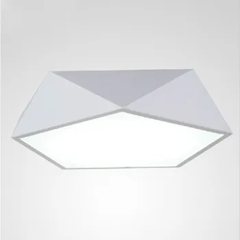 

Led Diamond Black/White Ceiling Lamp To Absorb Dome Light LED Lamps Geometric Led Foyer Lamp Free Shipping(CF-50)