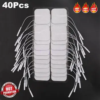 

20/40pcs Replacement Tens Electrode Pads EMS for Units 7000 3000 5x5 Muscle Stimulator