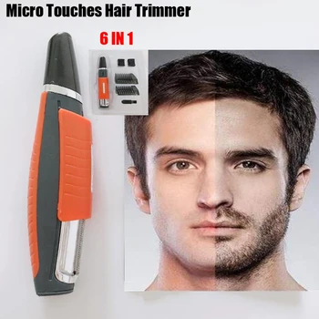 

All in one Micro Precision Eyebrow Ear Nose Trimmer Removal Clipper Shaver Unisex Electric Face Care Hair Trimer With LED Light