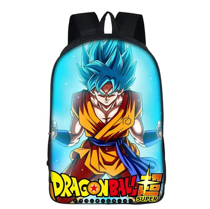 Аниме Dragon Ball Z рюкзак для подростков мальчиков девочек Супер Saiyan Sun Goku Vegeta Beerus школьные сумки ежедневный рюкзак для детей лучший подарок - Цвет: as picture