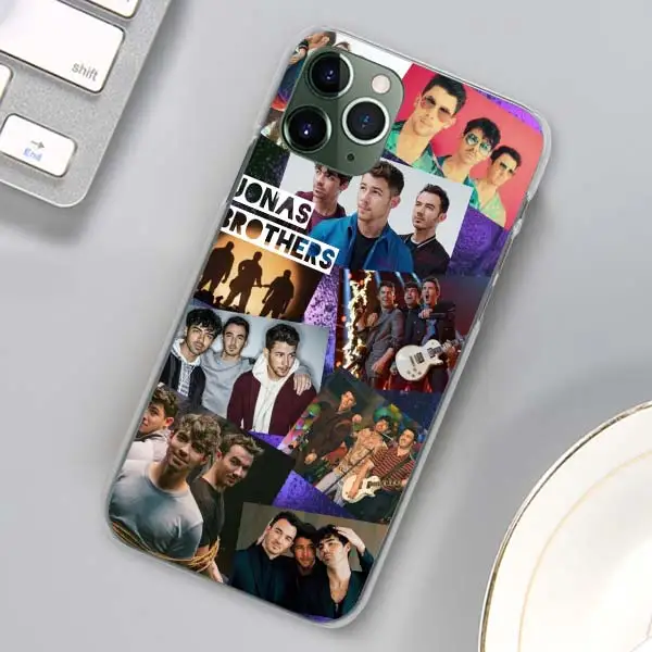 Jonas Brothers чехлы для телефонов Apple iPhone 11 Pro Max X XR XS MAX 11 Pro 7 8 6 6s Plus 5 5S SE жесткий чехол - Цвет: H03