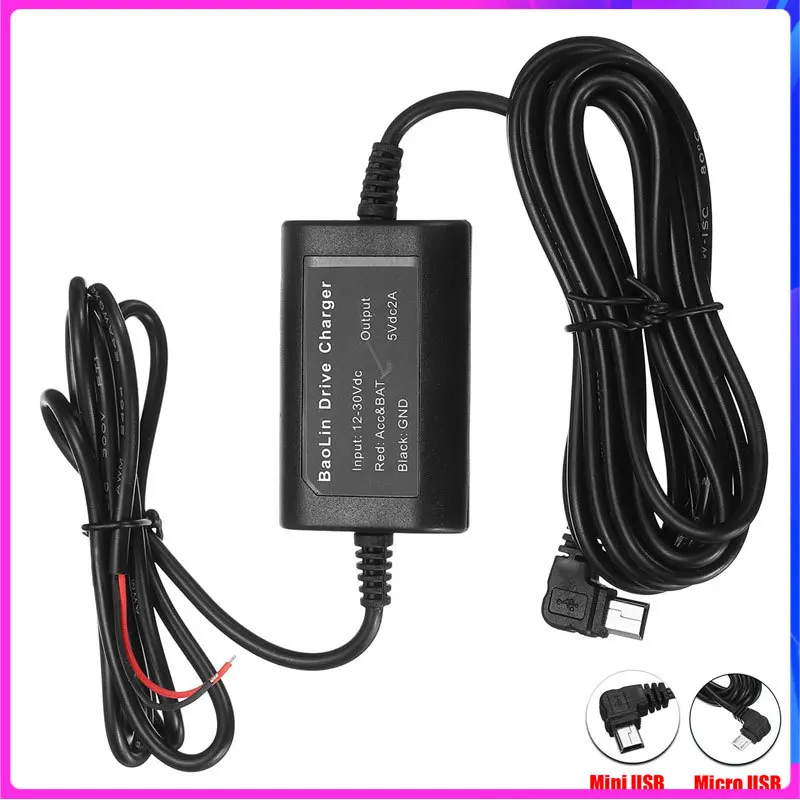 Кабель для порта Micro USB 5 В 2 А постоянного тока с защитой от низкого напряжения