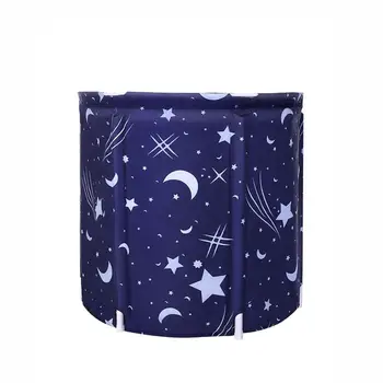 

High Quality Thickened Adult Inflatable Bathtub Home Single Spa Massage Pool Plastic Bathing Bucket Portable Foldable Bathtub