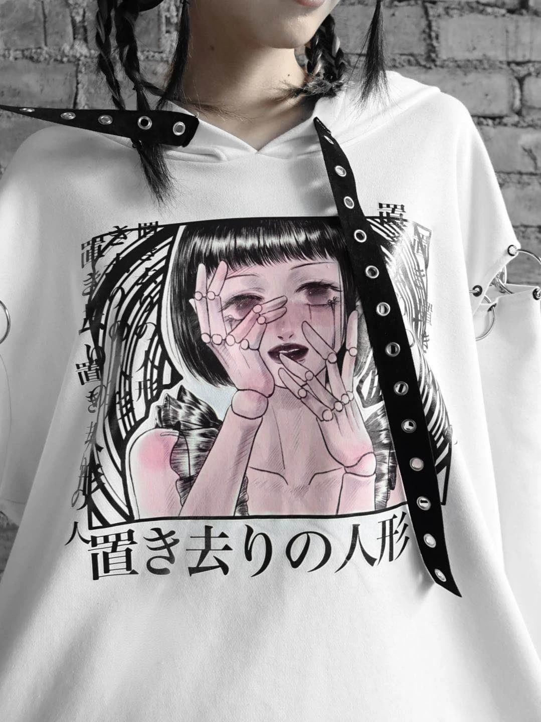 Original Design Dark Japanese Cartoon Print
