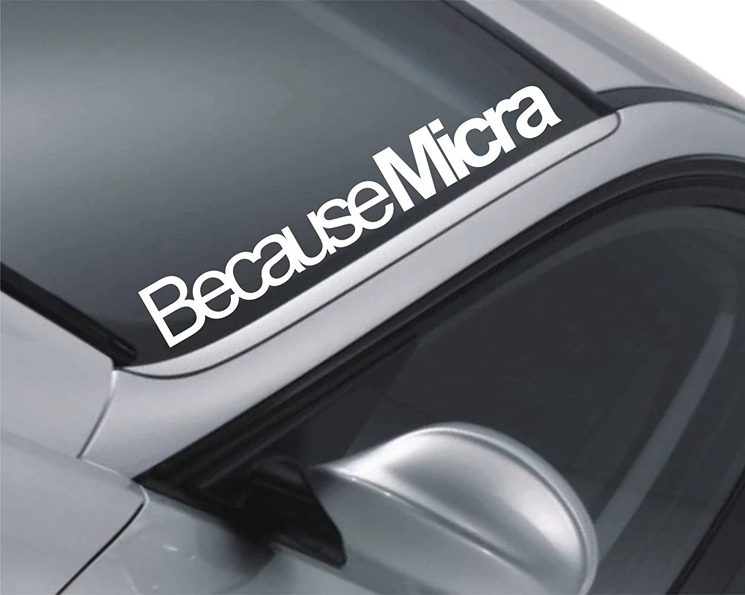 Adesivi Auto E Moto Riflettenti - Scritte Divertenti E Styling In Vinile Antisociale (30x5 Cm) - Foto 6