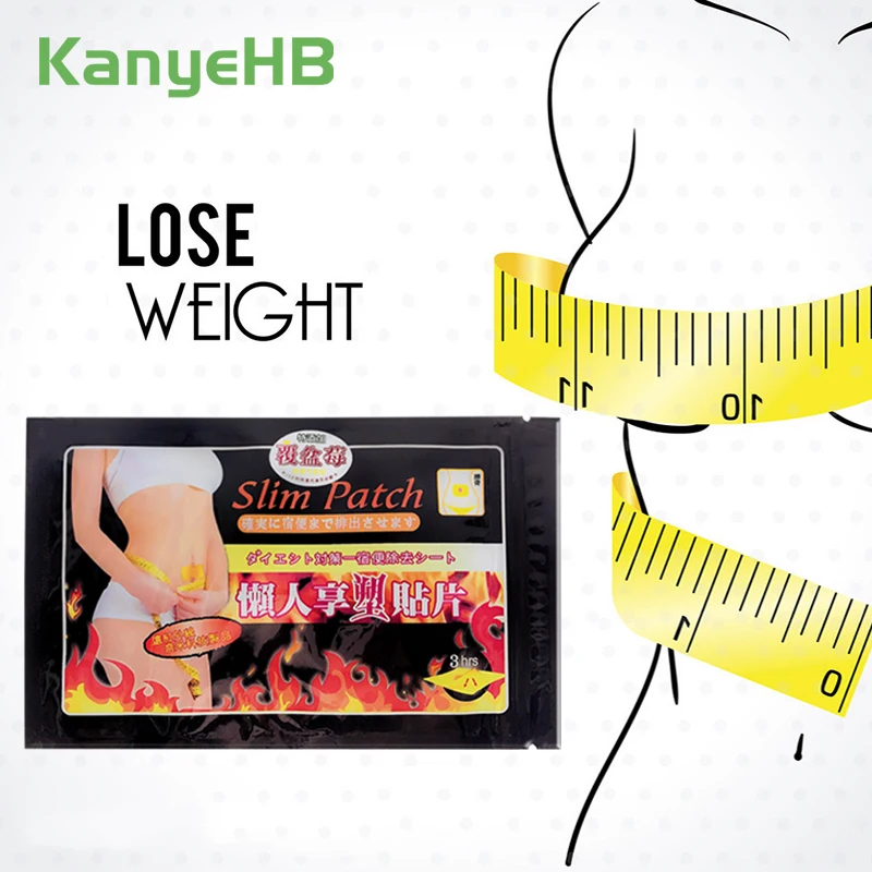 

10pcs/bag Slimming Patch Navel Slim Stickers Weight Loss Burning Fat Efficacy Chinese Herbal Medical Plaster H001