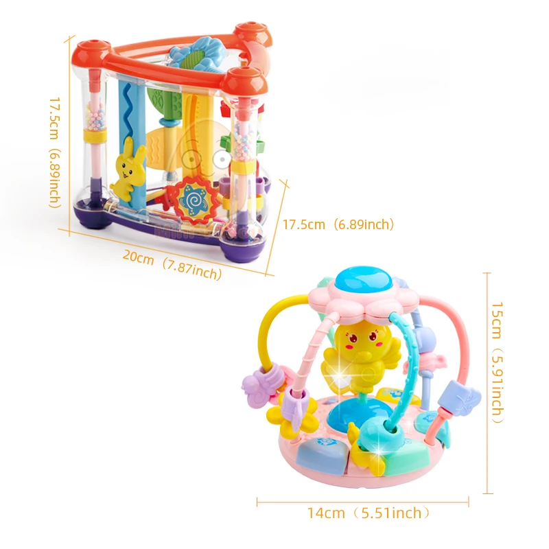 Baby Rattle Activity Ball Rattles Educational Toys For Babies Grasping Ball Puzzle Playgro Baby Toys 0-12 Months climb Learning