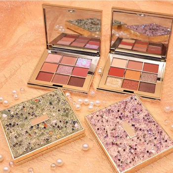 

Shining Eyeshadow Palette Long Lasting Matte Eyeshadow Palette 9 Colors Perfect Color Eye Shadow Tray Set @ME88