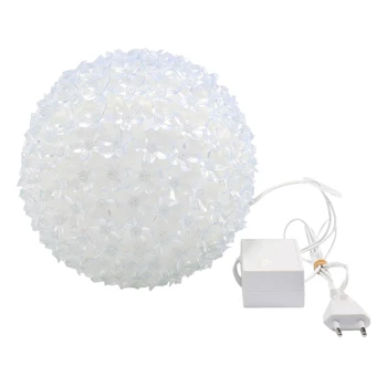 

LED Waterproof Cherry Blossom Ball String Lights Twinkling Lights for Christmas Party Festival Decor EU Plug