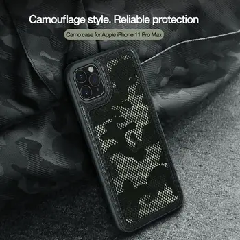 

10pcs/lot Wholesale NILLKIN Camo Case for apple iphone 11 pro max waterproof Camouflage pattern shockproof Back Cover