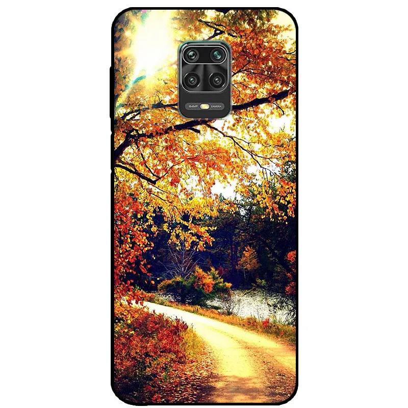 For Xiaomi Redmi Note 9S Case Soft Silicone Back Case for Xiaomi Redmi Note 9 Pro Note9s 9 s Case Redmi9 9S Black Phone Cover 