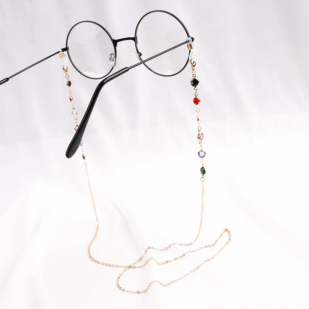 Glasses Chain Women's Gold Silver Beaded for Reading Sunglasses