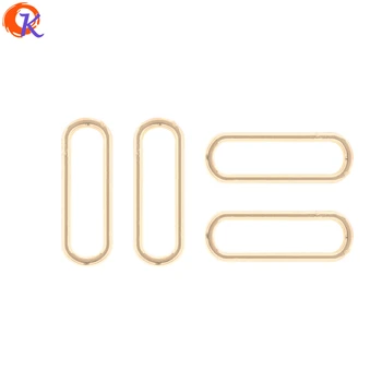 

Cordial Design 200Pcs 6*18MM Jewelry Making/Earring Connectors/Oval Ring Shape/DIY Accessories/Hand Made/Earring Findings