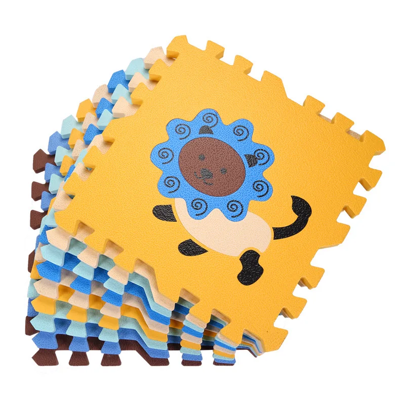 

9Pcs/Set Child Carpet PE Foam Mat Kids Mat Puzzles Soft Floor Play Mat Toys For Children Jigsaw Mats Baby Gym Tapete Infantil