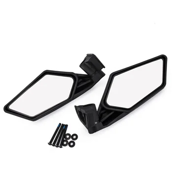 

Left / right UTV sideview mirror with adjustable rearview mirror for Can Am Maverick X3 2017 2018 2019 for Suzuki King Quad 2017