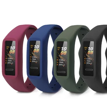

Silicone Strap For huawei Band 4 Wrist Strap For Honor Band 5i Silicon Bracelet Soft Wristband Band 5 Band 4 Accessories
