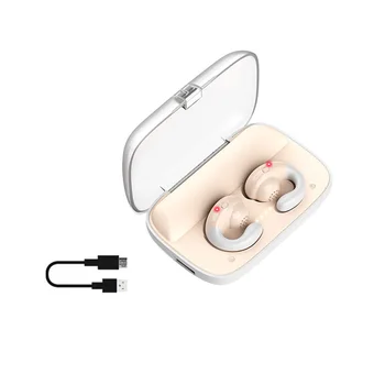 

S19 Wireless Bluetooth HIFI Mini Sports Running Headset Earphone TWS 5.0 Ear Hook Bone Conduction Binaural For Android IOS IPhon