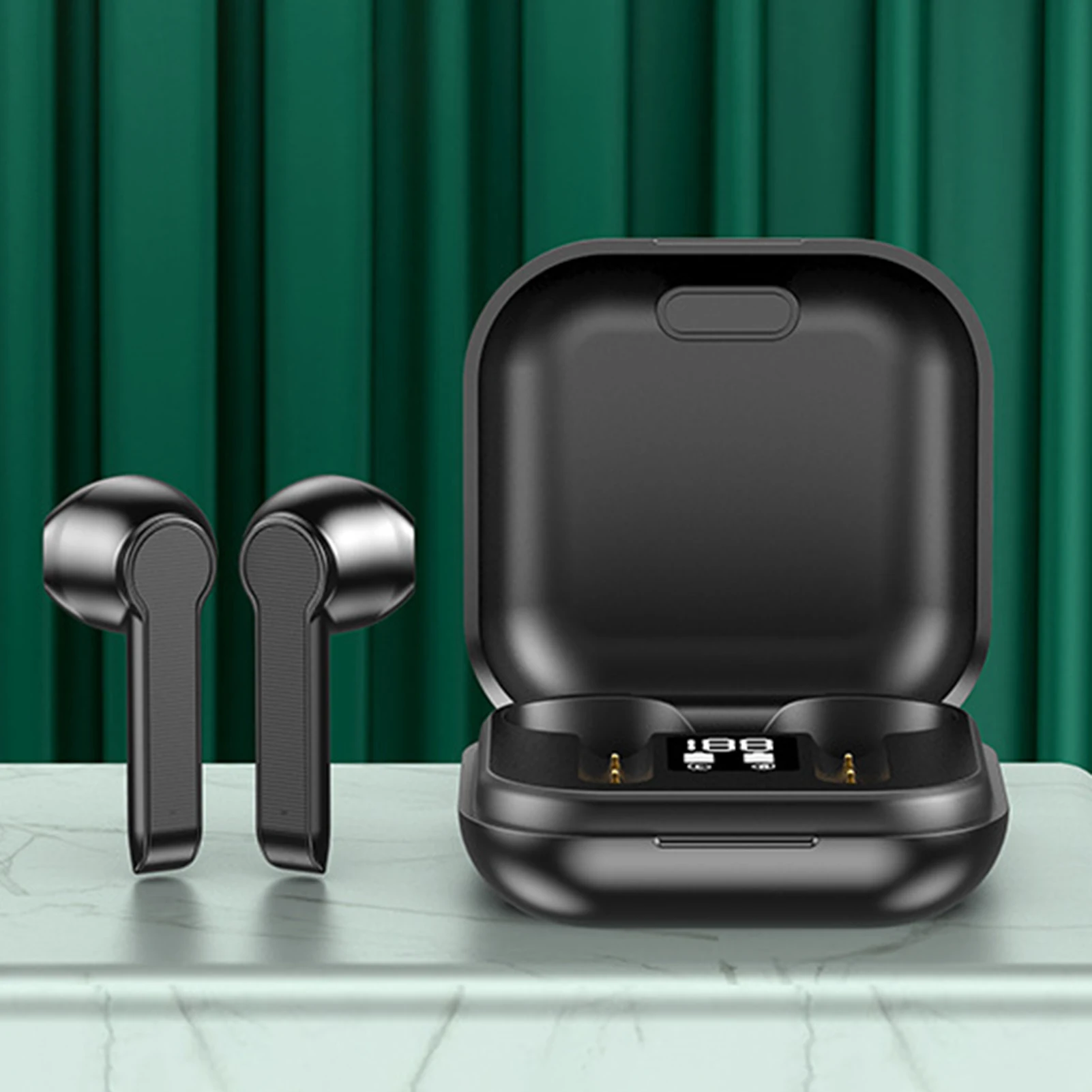 LB 30 TWS Wireless Bluetooth 5 0 HiFi Call Earphone Sport Touch Control Noise Reduction Stereo Headset for IOS or Android Phone