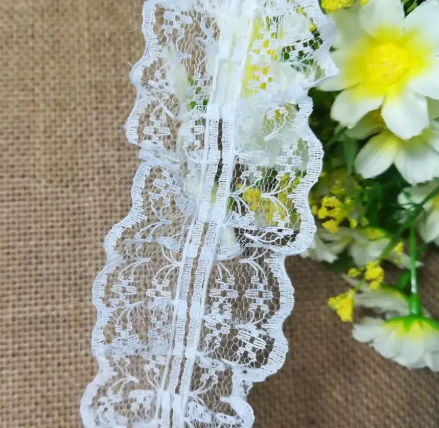 1M-Embroidery-Tulle-Lace-Fabric-White-Lace-Collar-4cm-Ribbon-Lace-Fabric-Dress-Ribbons-and-Trims (2)