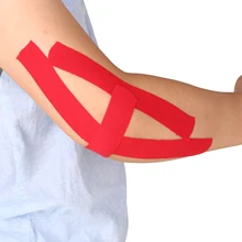 5 м Спортивная Повязка для мышц Спортивная мышечная лента дышащая плечевая Лодыжка запястье ноги локоть восстановление терапия оборудование