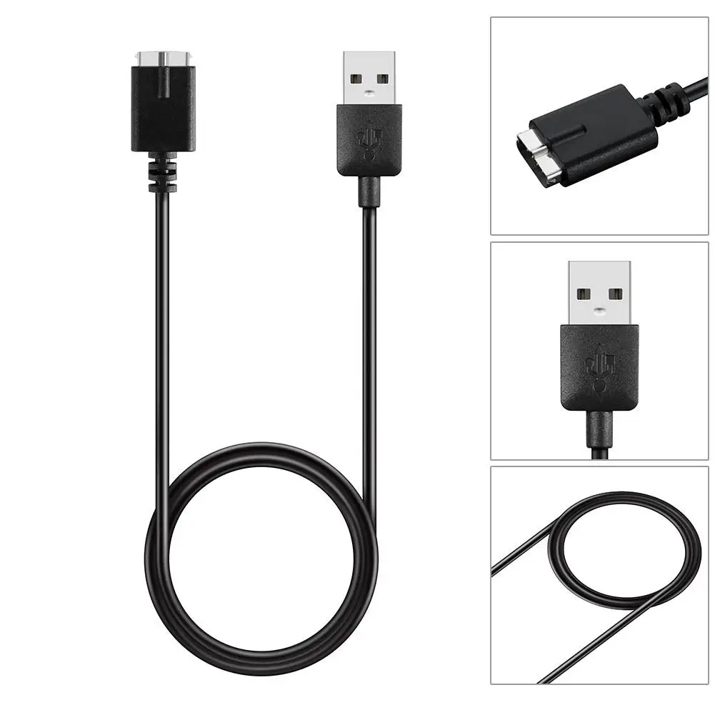 Usb-кабель для зарядного устройства, кабель для быстрой зарядки, шнур для передачи данных для Polar M430 gps, расширенные часы для бега 100 см/3,28 футов, длина