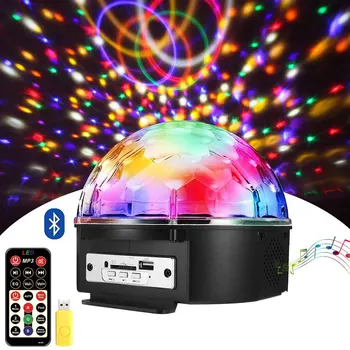 

RGB Disco Light DJ LED Laser Stage Projector red blue green Lamp USB Rechargeable Wedding Birthday Party DJ Lamp