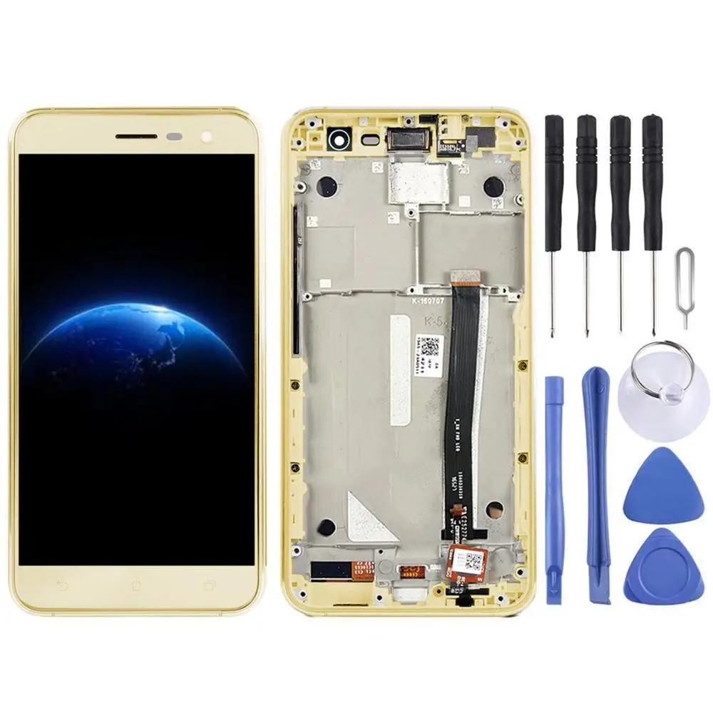 

2019 AAA+++ For Asus ZenFone 3 ZE520KL Z017D LCD Full Assembly Screen and Digitizer Full Assembly with Frame for Asus ZenFone