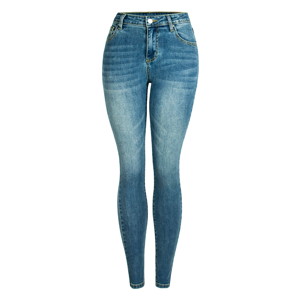 

FANAN-K023 AliExpress hot sale 2020 net red feet are thin and tall slim jeans # pencil pants / small feet pants # Casual pants #