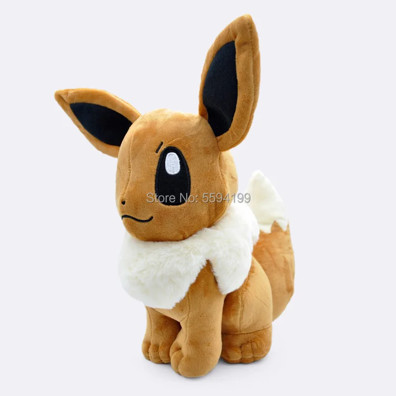 Plush Toys 12" 30cm/37CM Big Sitting Eevee Vaporeon Flareon Umbreon Peluche Soft Stuffed Dolls Animals For Kids Christmas Gift